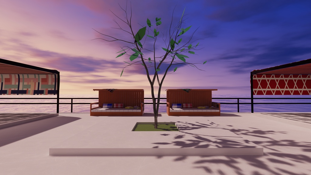 【6/14までセール中!】【VRChat想定】GardenHorizon【ワールドアセット】