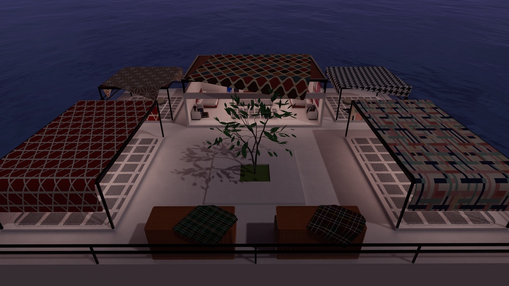 【6/14までセール中!】【VRChat想定】GardenHorizon【ワールドアセット】