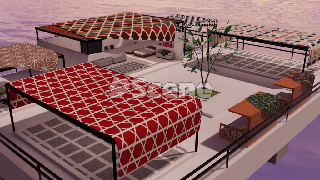 【6/14までセール中!】【VRChat想定】GardenHorizon【ワールドアセット】
