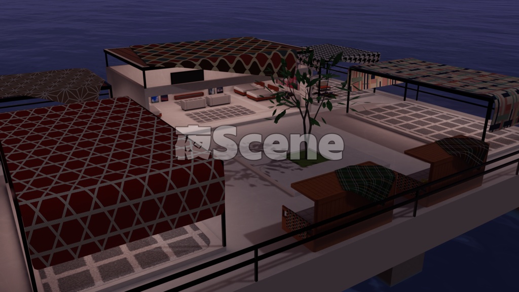 【6/14までセール中!】【VRChat想定】GardenHorizon【ワールドアセット】