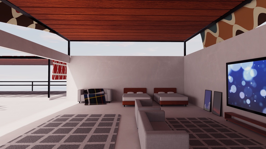 【6/14までセール中!】【VRChat想定】GardenHorizon【ワールドアセット】