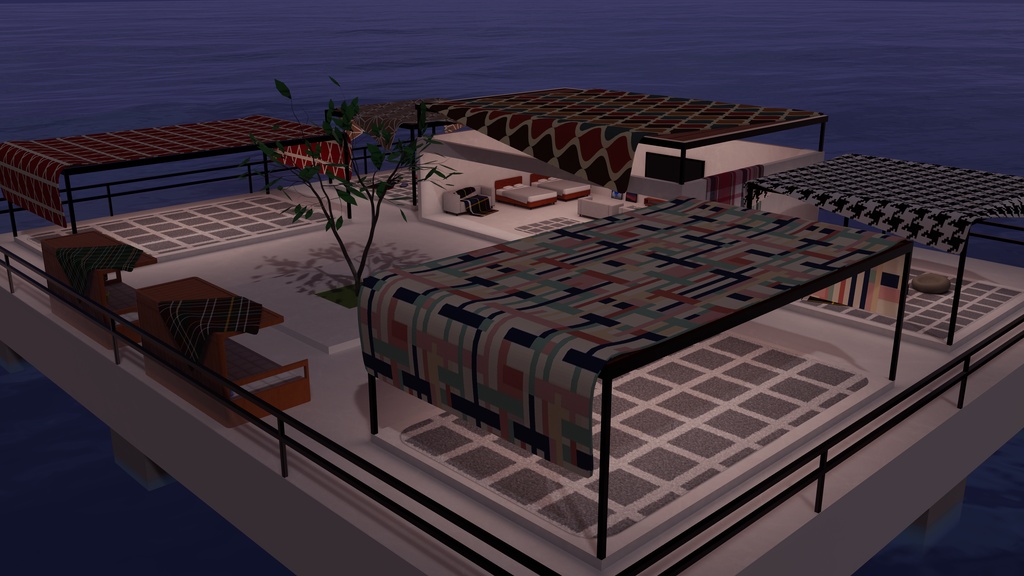 【6/14までセール中!】【VRChat想定】GardenHorizon【ワールドアセット】