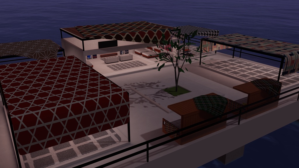 【6/14までセール中!】【VRChat想定】GardenHorizon【ワールドアセット】