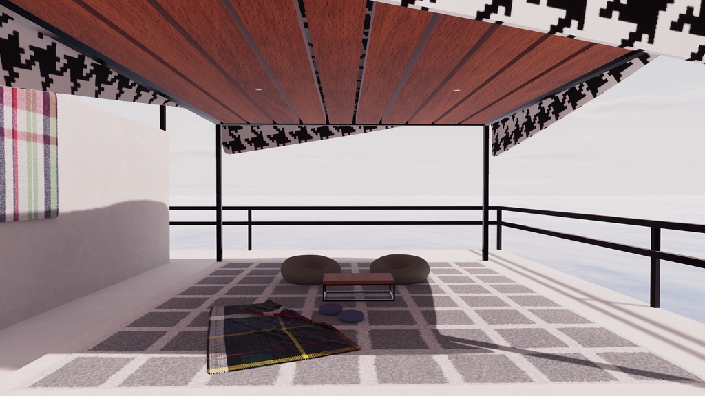 【6/14までセール中!】【VRChat想定】GardenHorizon【ワールドアセット】