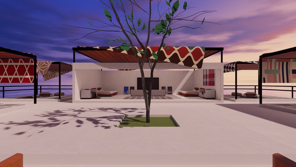 【6/14までセール中!】【VRChat想定】GardenHorizon【ワールドアセット】