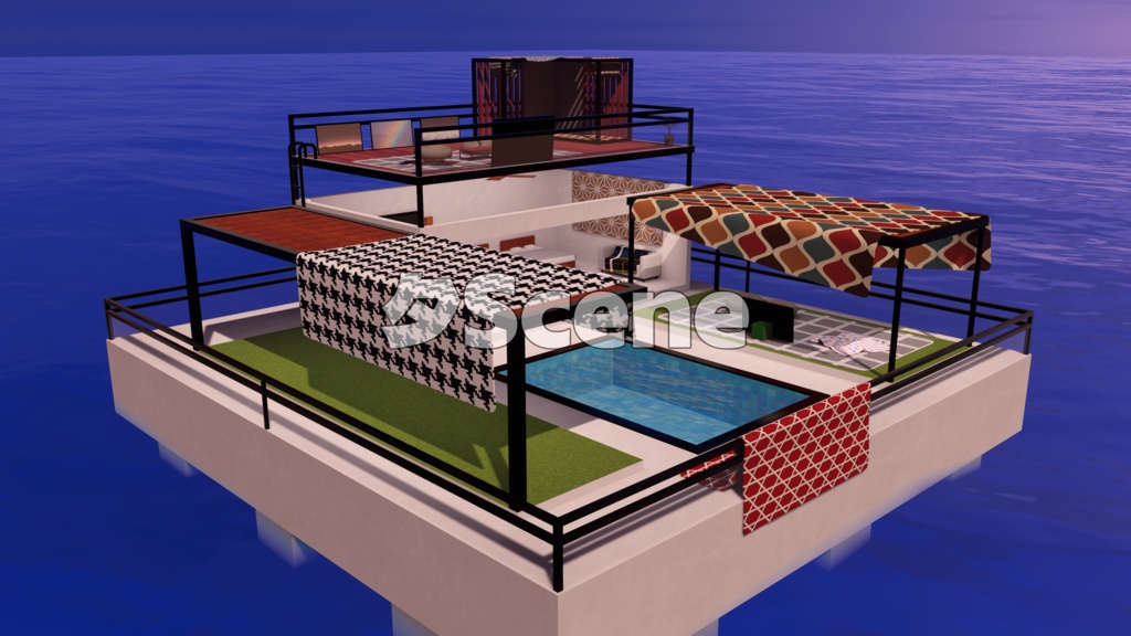 【6/14までセール中!】【VRChat想定】Natsuyoi2.ReBuild【ワールドアセット】