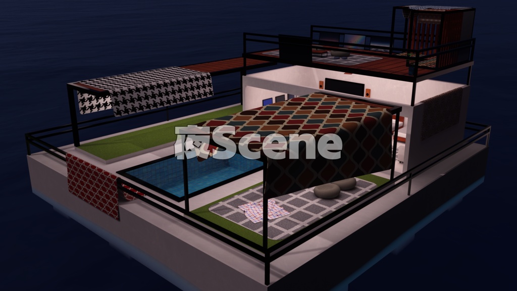 【6/14までセール中!】【VRChat想定】Natsuyoi2.ReBuild【ワールドアセット】