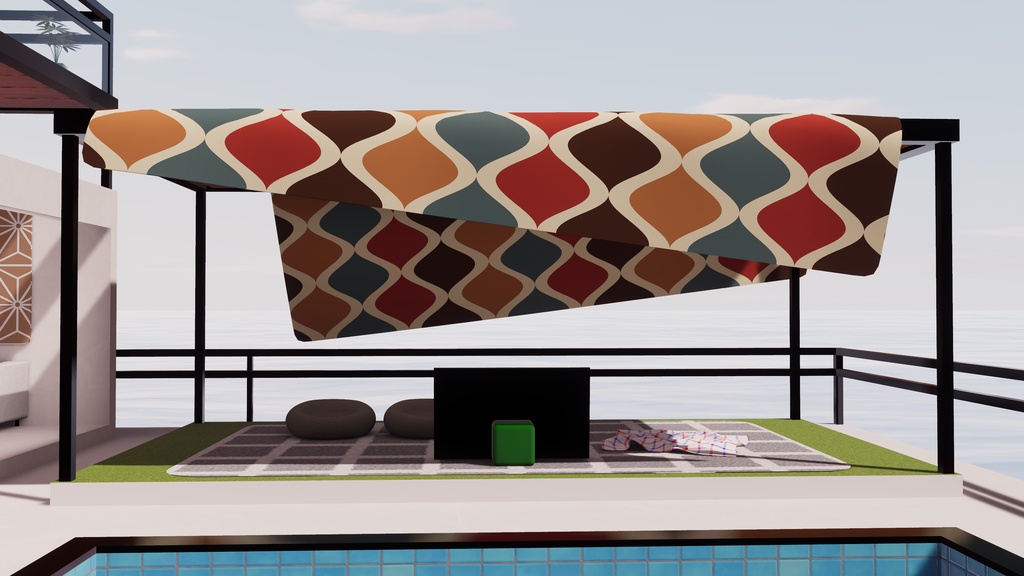 【6/14までセール中!】【VRChat想定】Natsuyoi2.ReBuild【ワールドアセット】