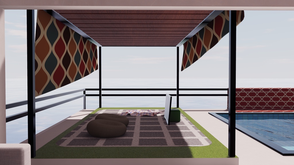 【6/14までセール中!】【VRChat想定】Natsuyoi2.ReBuild【ワールドアセット】