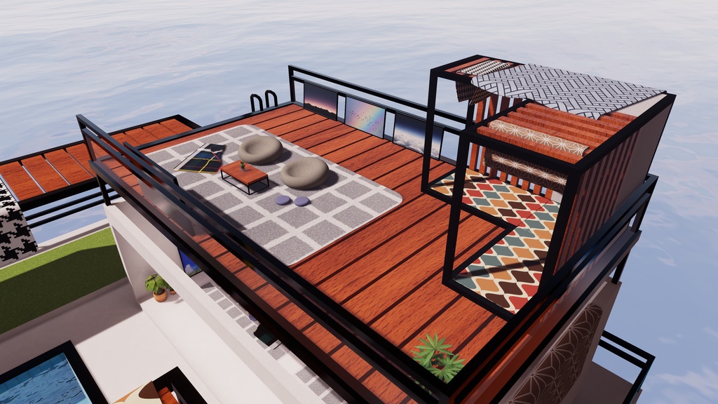 【6/14までセール中!】【VRChat想定】Natsuyoi2.ReBuild【ワールドアセット】