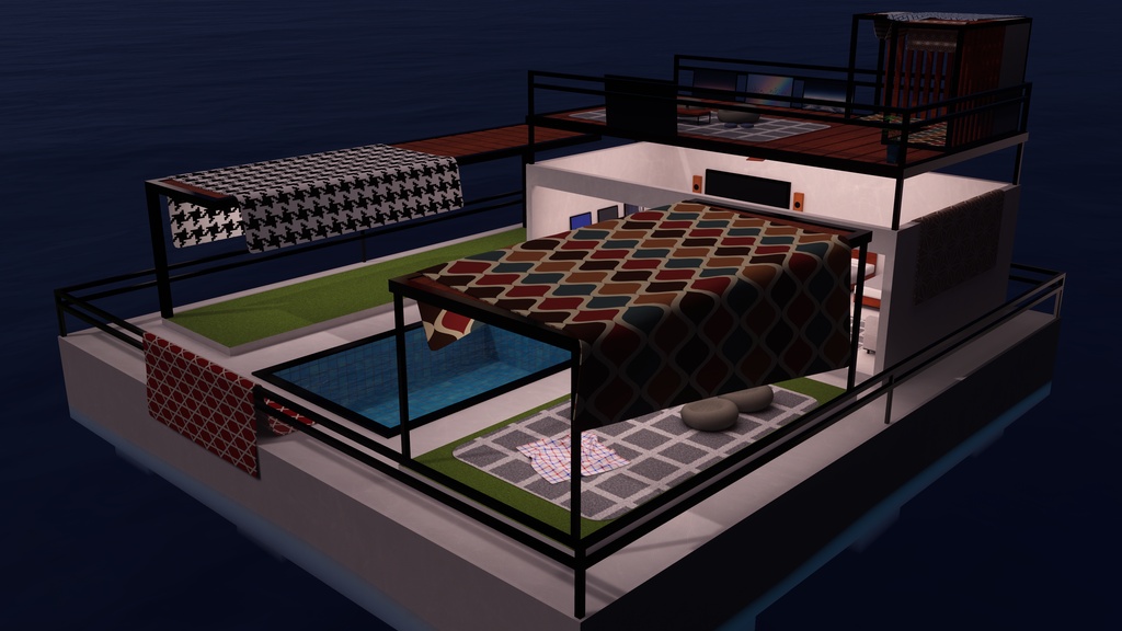 【6/14までセール中!】【VRChat想定】Natsuyoi2.ReBuild【ワールドアセット】