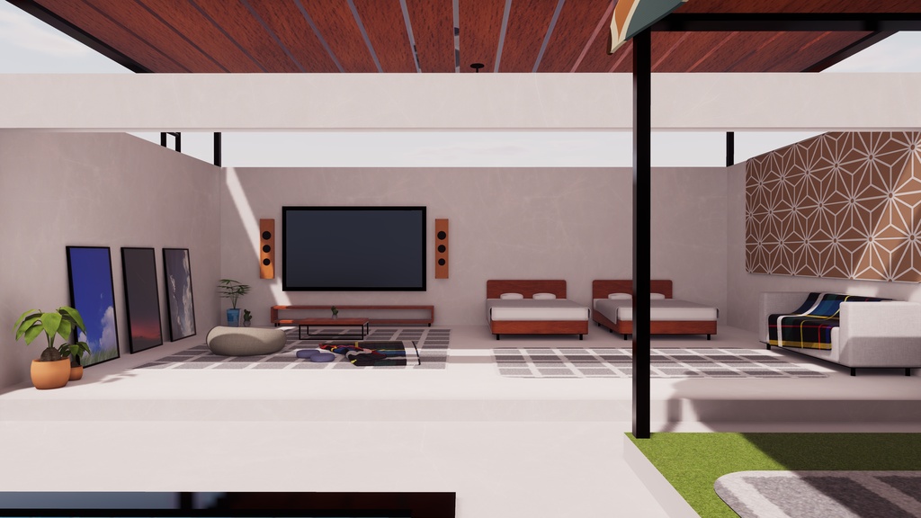 【6/14までセール中!】【VRChat想定】Natsuyoi2.ReBuild【ワールドアセット】