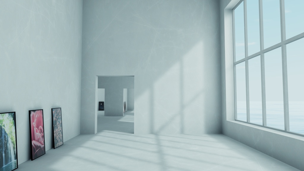 【6/21までセール中!】【VRChat想定】Photogallery29【ワールドアセット】