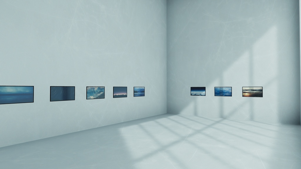 【6/21までセール中!】【VRChat想定】Photogallery29【ワールドアセット】