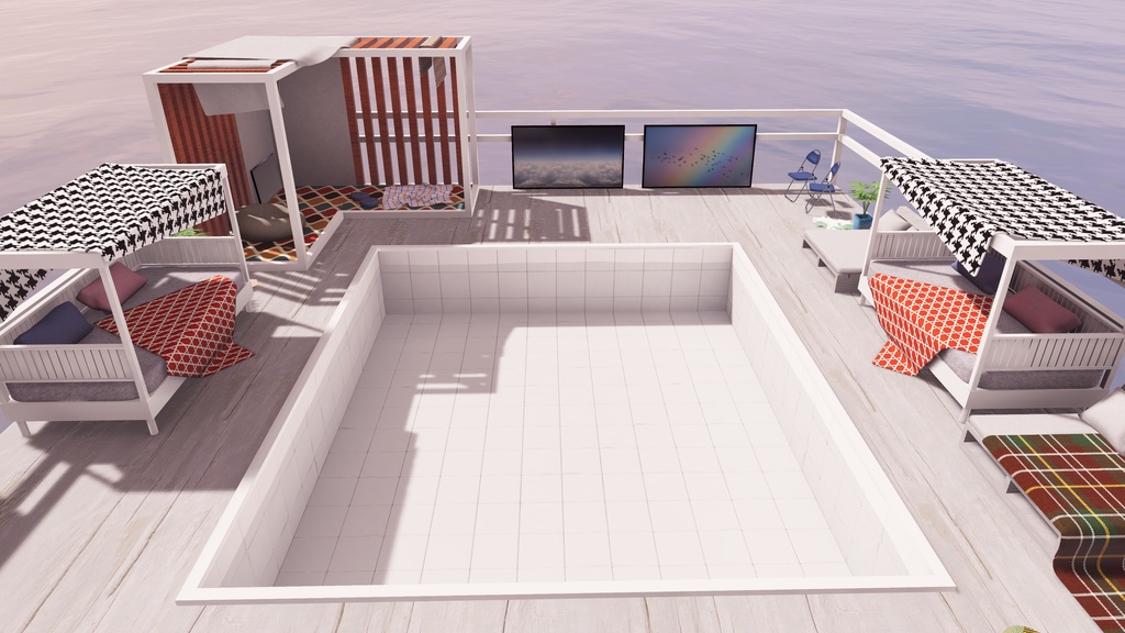 【6/28までセール中!】【VRChat想定】SummerHorizon + Two【ワールドアセット】