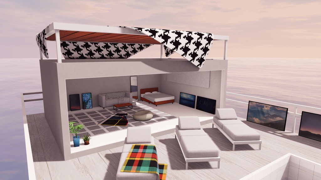 【6/28までセール中!】【VRChat想定】SummerHorizon + Two【ワールドアセット】