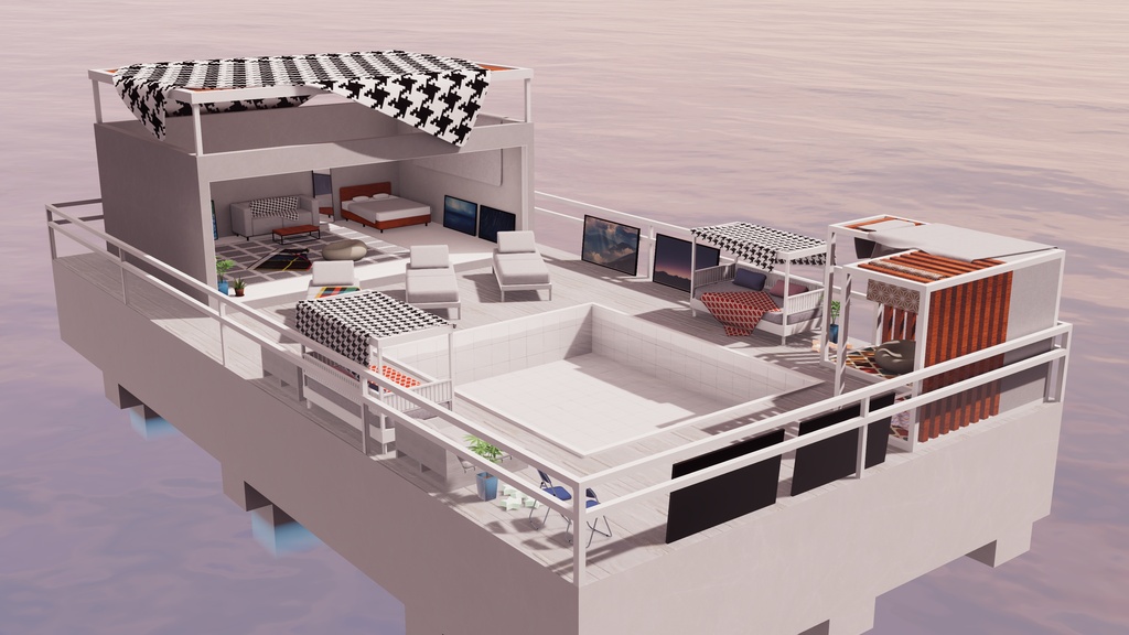 【6/28までセール中!】【VRChat想定】SummerHorizon + Two【ワールドアセット】