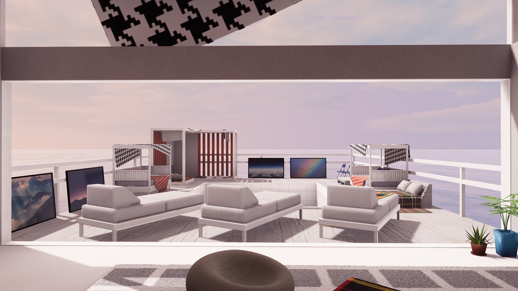 【6/28までセール中!】【VRChat想定】SummerHorizon + Two【ワールドアセット】