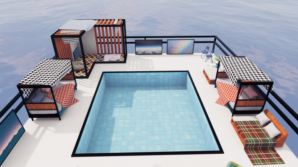 【6/28までセール中!】【VRChat想定】SummerHorizon + Two【ワールドアセット】