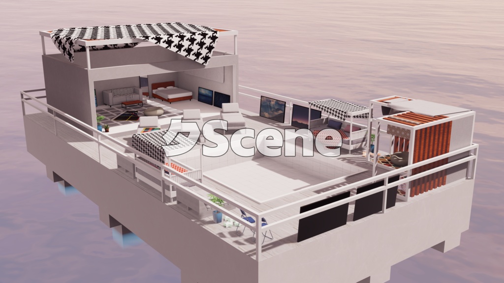 【6/28までセール中!】【VRChat想定】SummerHorizon + Two【ワールドアセット】