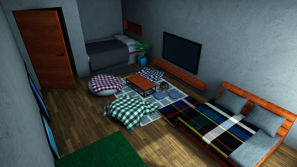 【7/5までセール中!】【VRChat想定】With in. + Wide【ワールドアセット】