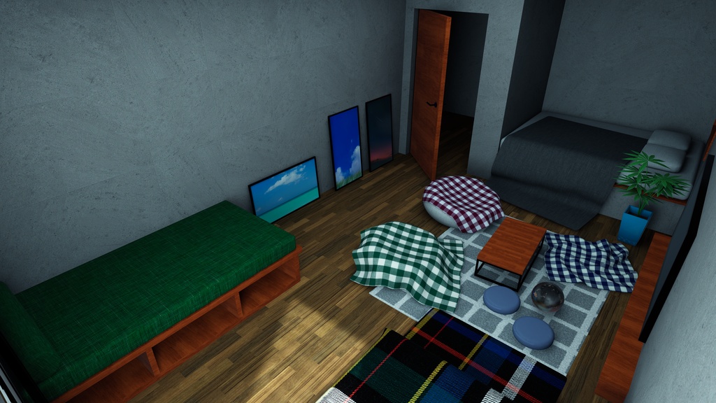 【7/5までセール中!】【VRChat想定】With in. + Wide【ワールドアセット】