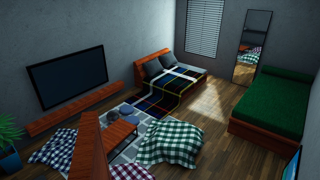 【7/5までセール中!】【VRChat想定】With in. + Wide【ワールドアセット】