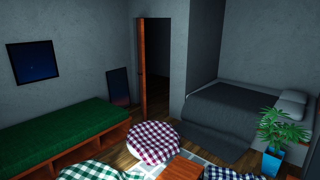【7/5までセール中!】【VRChat想定】With in. + Wide【ワールドアセット】