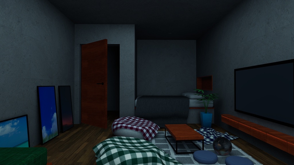 【7/5までセール中!】【VRChat想定】With in. + Wide【ワールドアセット】
