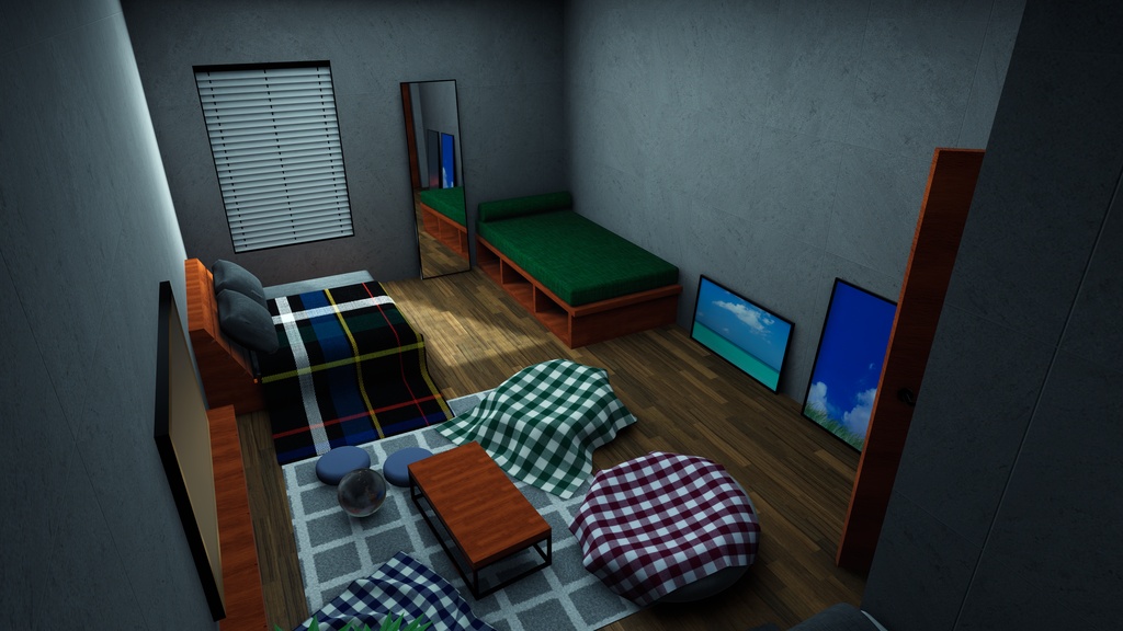 【7/5までセール中!】【VRChat想定】With in. + Wide【ワールドアセット】