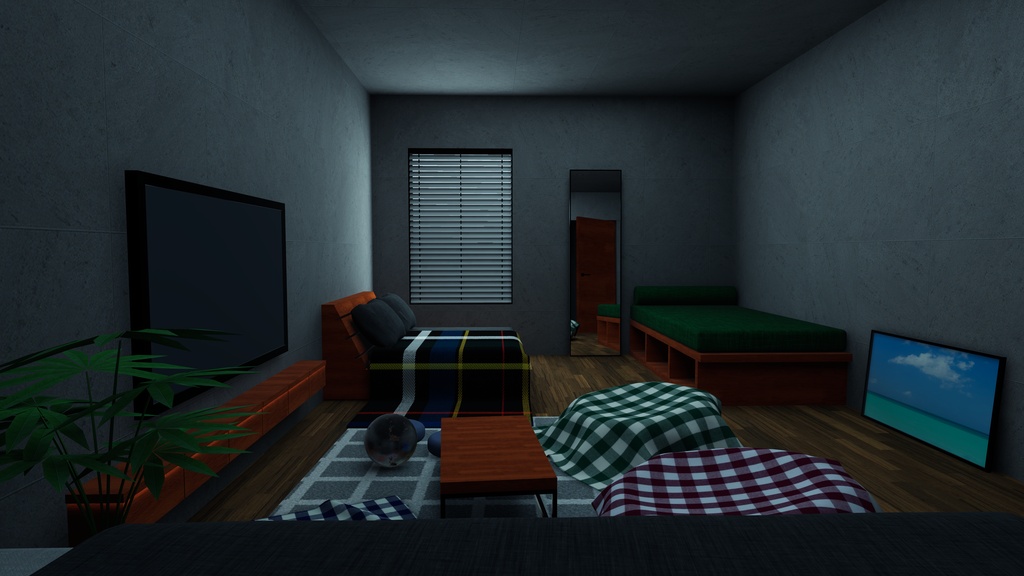 【7/5までセール中!】【VRChat想定】With in. + Wide【ワールドアセット】