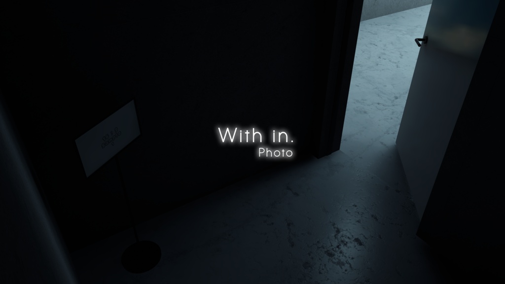 【7/5までセール中！】【VRChat想定】With in. (Photo)【ワールドアセット】