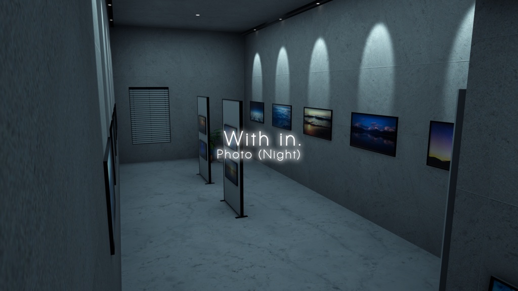 【7/5までセール中!】【VRChat想定】With in. (Photo)【ワールドアセット】