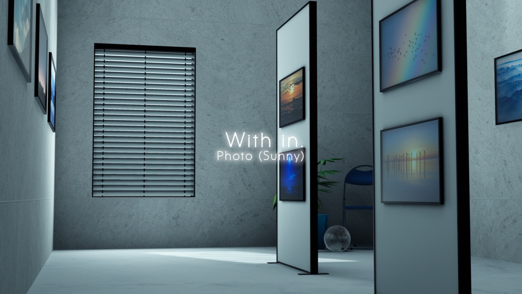 【7/5までセール中!】【VRChat想定】With in. (Photo)【ワールドアセット】