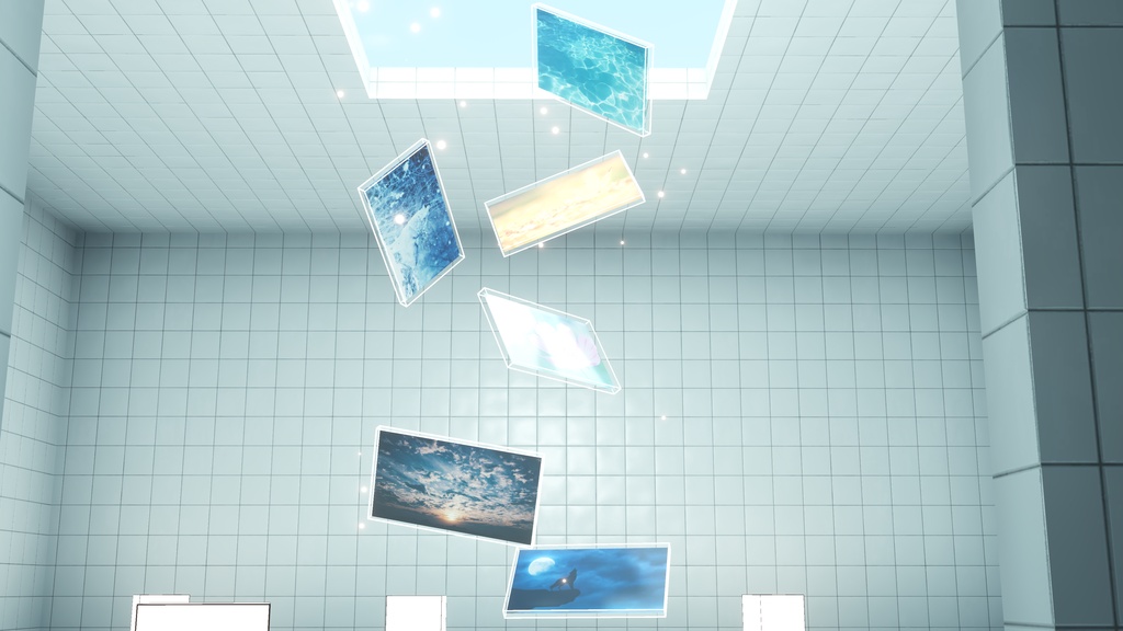 【VRChat想定】想い出を集めて【ワールドアセット】
