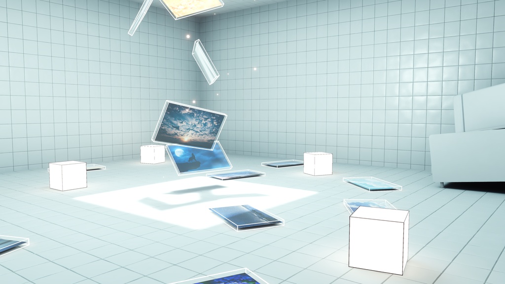 【VRChat想定】想い出を集めて【ワールドアセット】