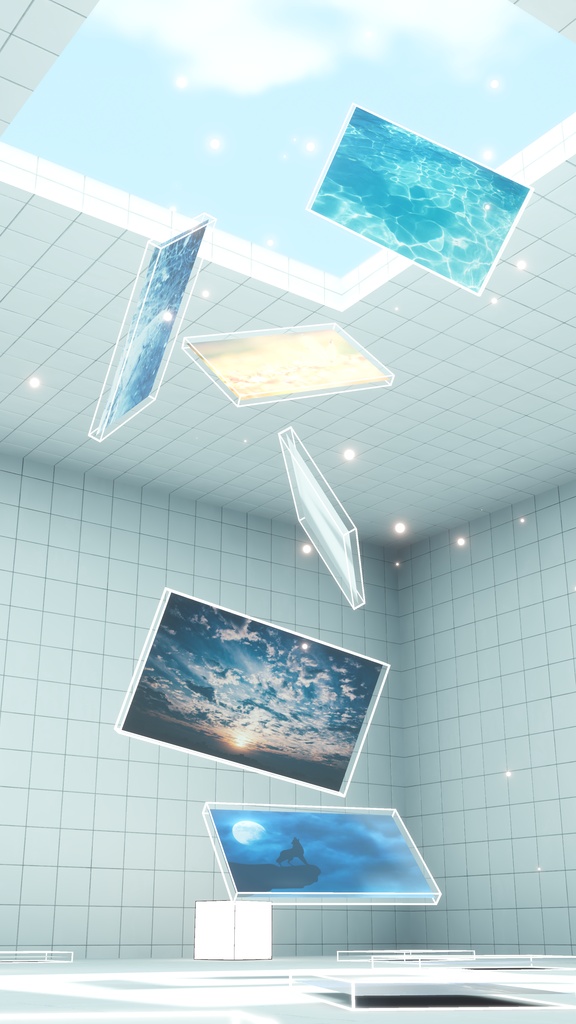 【VRChat想定】想い出を集めて【ワールドアセット】