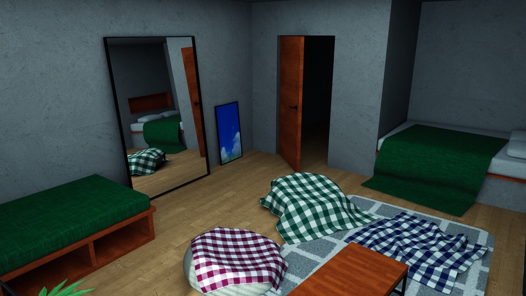 【7/12までセール中!】【VRChat想定】Trace of life (True+Bad)【ワールドアセット】