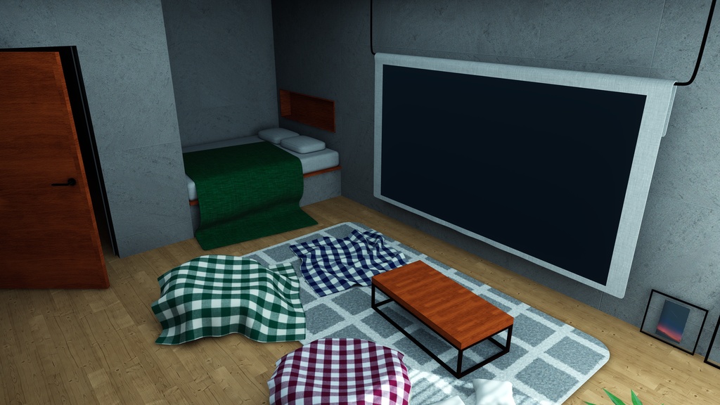 【7/12までセール中!】【VRChat想定】Trace of life (True+Bad)【ワールドアセット】