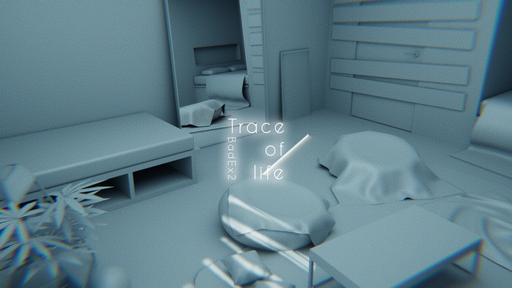 【7/12までセール中!】【VRChat想定】Trace of life (True+Bad)【ワールドアセット】