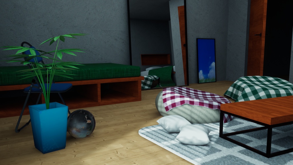 【7/12までセール中!】【VRChat想定】Trace of life (True+Bad)【ワールドアセット】