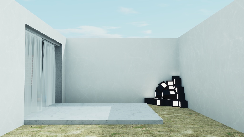 【7/20までセール中!】【VRChat想定】#000419【ワールドアセット】
