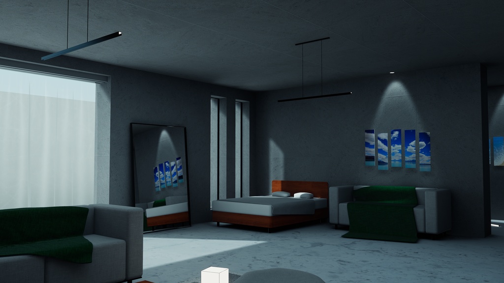 【7/20までセール中!】【VRChat想定】#000419【ワールドアセット】