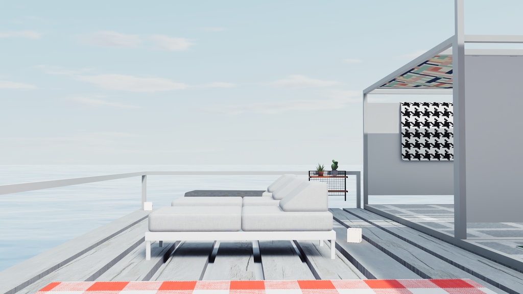 【エアコン故障記念セール】【VRChat想定】SummerBlue (アイランド2.ReBuild)【ワールドアセット】