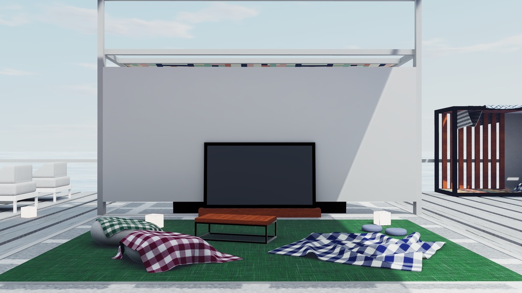 【エアコン故障記念セール】【VRChat想定】SummerBlue (アイランド2.ReBuild)【ワールドアセット】