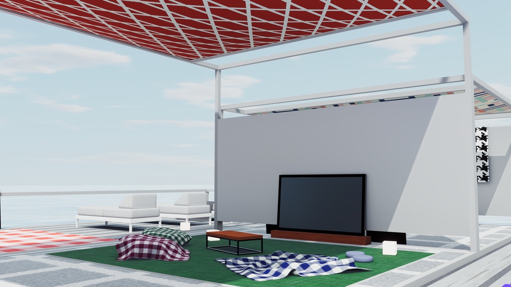 【エアコン故障記念セール】【VRChat想定】SummerBlue (アイランド2.ReBuild)【ワールドアセット】