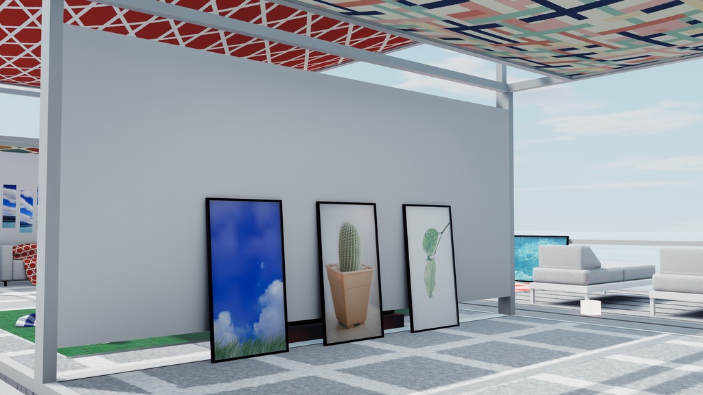 【エアコン故障記念セール】【VRChat想定】SummerBlue (アイランド2.ReBuild)【ワールドアセット】