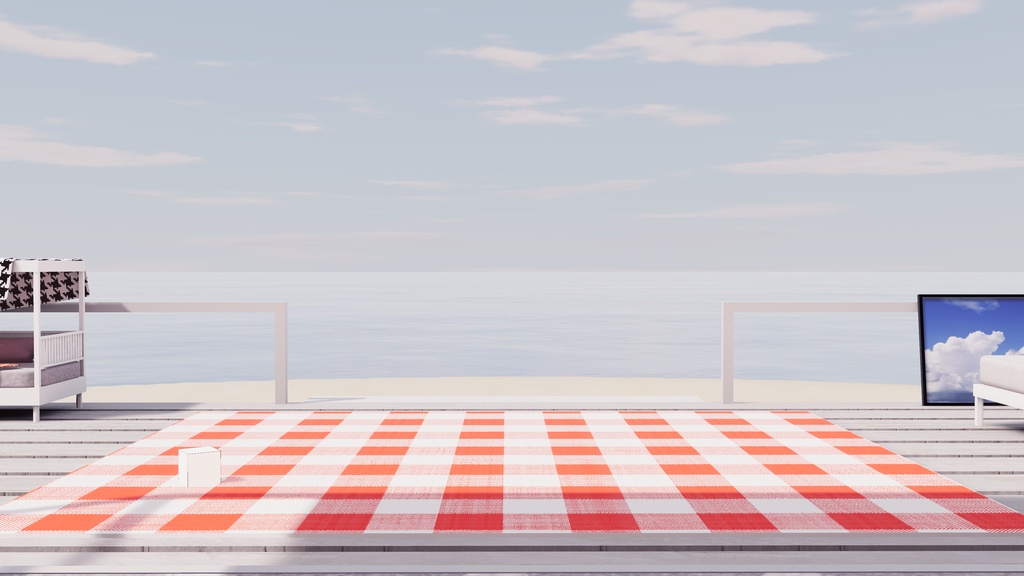 【エアコン故障記念セール】【VRChat想定】SummerBlue (アイランド2.ReBuild)【ワールドアセット】