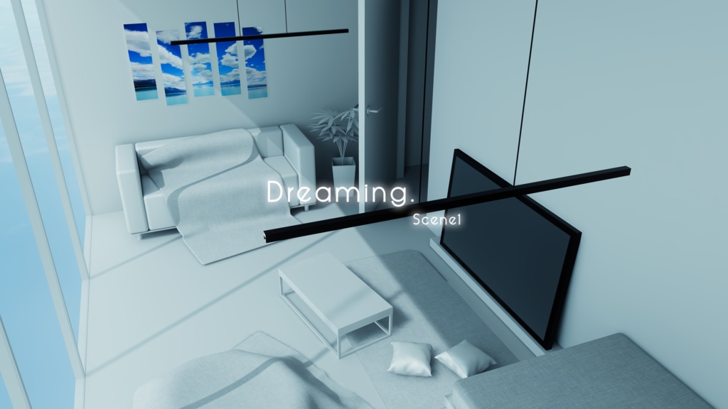 【7/20までセール中!】【VRChat想定】Dreaming. 【ワールドアセット】