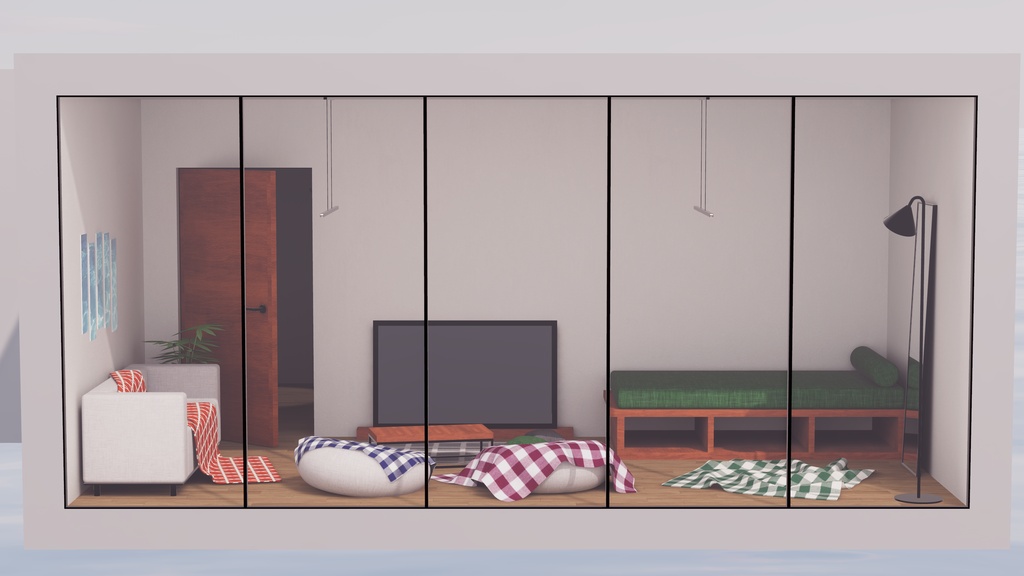 【7/20までセール中!】【VRChat想定】Dreaming. 【ワールドアセット】
